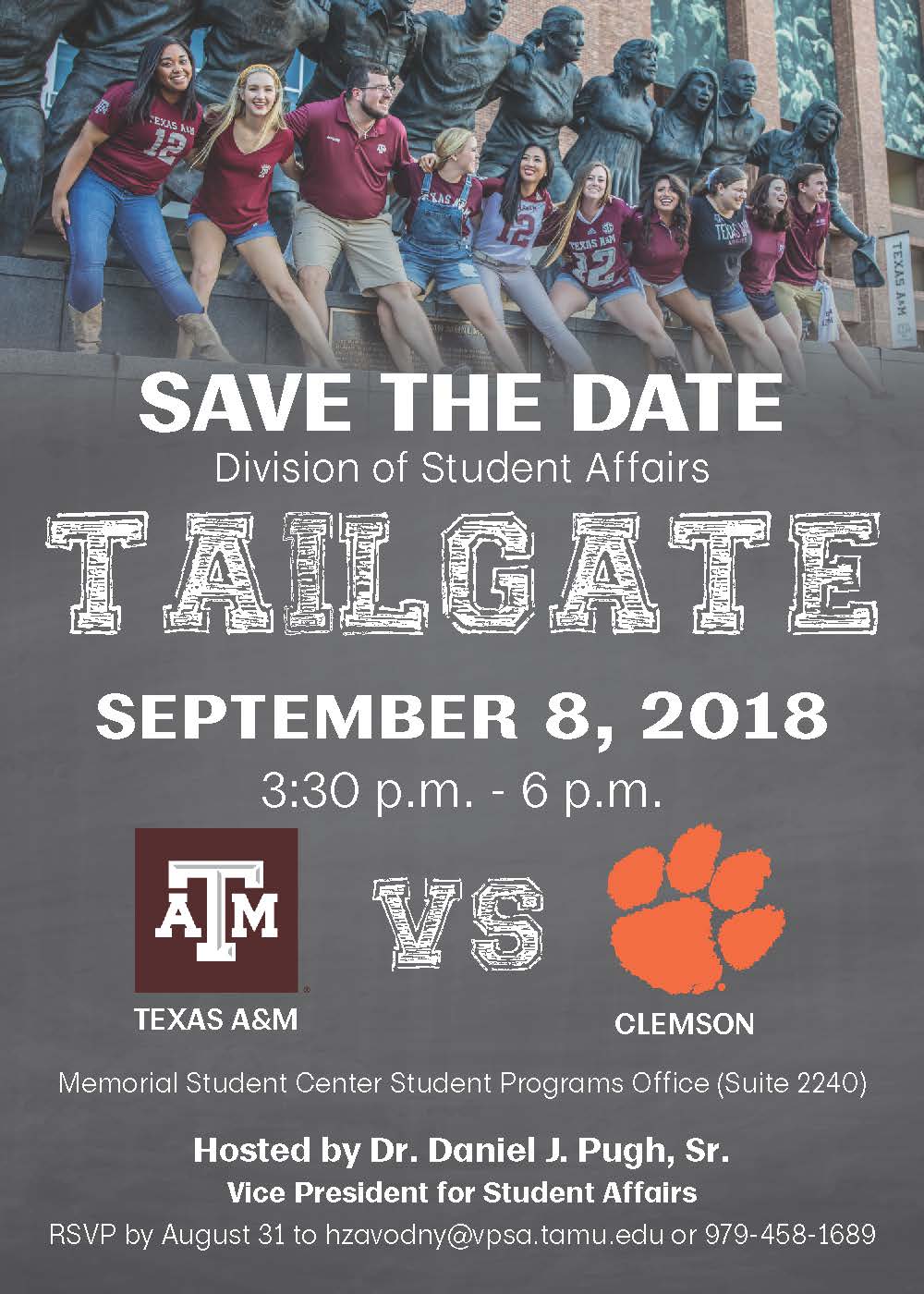 2018 Dsa Tailgate Save The Date Simple Life Creative